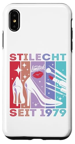 Geburtstag Frau Stilecht Seit 1979 Party Outfit Damen Frauen Hülle für iPhone XS Max von Geburtstag T-Shirt Geschenke für Damen