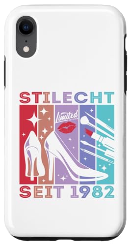 Geburtstag Frau Stilecht Seit 1982 Party Outfit Damen Frauen Hülle für iPhone XR von Geburtstag T-Shirt Geschenke für Damen