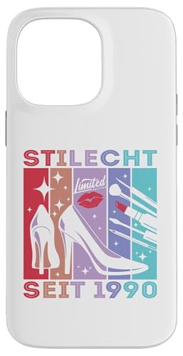Geburtstag Frau Stilecht Seit 1990 Party Outfit Damen Frauen Hülle für iPhone 14 Pro Max von Geburtstag T-Shirt Geschenke für Damen