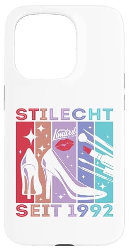 Geburtstag Frau Stilecht Seit 1992 Party Outfit Damen Frauen Hülle für iPhone 15 Pro von Geburtstag T-Shirt Geschenke für Damen