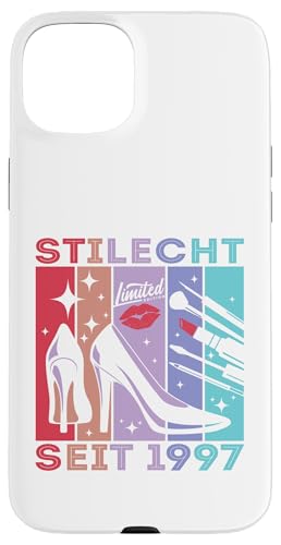Geburtstag Frau Stilecht Seit 1997 Party Outfit Damen Frauen Hülle für iPhone 15 Plus von Geburtstag T-Shirt Geschenke für Damen