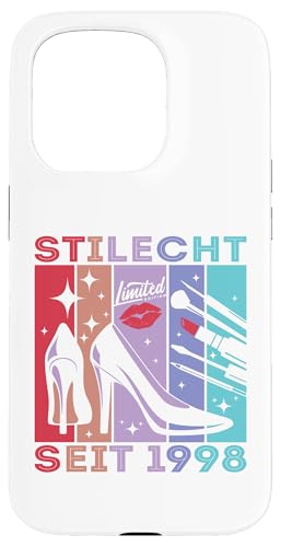 Geburtstag Frau Stilecht Seit 1998 Party Outfit Damen Frauen Hülle für iPhone 15 Pro von Geburtstag T-Shirt Geschenke für Damen