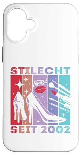 Geburtstag Frau Stilecht Seit 2002 Party Outfit Damen Hülle für iPhone 16 Plus von Geburtstag T-Shirt Geschenke für Damen