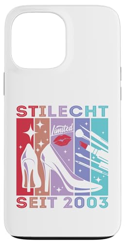 Geburtstag Frau Stilecht Seit 2003 Party Outfit Damen Hülle für iPhone 13 Pro Max von Geburtstag T-Shirt Geschenke für Damen