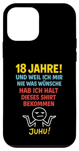 18. Geburtstag Junge Mädchen 18 Jahre 2007 Lustig Geschenk Hülle für iPhone 12 mini von Geburtstagsgeschenk Damen Herren 2007 Geschenkidee