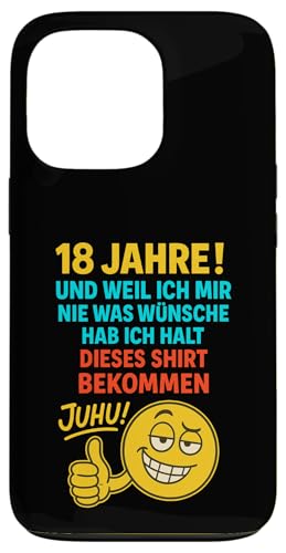 18. Geburtstag Junge Mädchen 18 Jahre 2007 Lustig Geschenk Hülle für iPhone 13 Pro 18. Geburtstag Junge Mädchen 18 Jahre 2007 Lustig Geschenk Hülle für iPhone 13 Pro von Geburtstagsgeschenk Damen Herren 2007 Geschenkidee