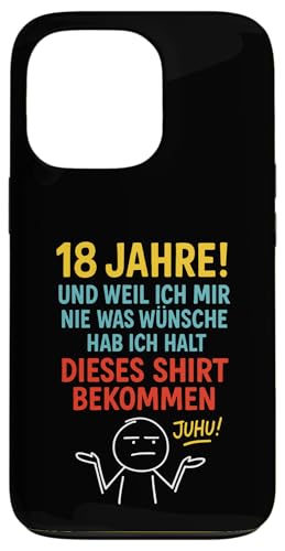 18. Geburtstag Junge Mädchen 18 Jahre 2007 Lustig Geschenk Hülle für iPhone 13 Pro 18. Geburtstag Junge Mädchen 18 Jahre 2007 Lustig Geschenk Hülle für iPhone 13 Pro von Geburtstagsgeschenk Damen Herren 2007 Geschenkidee