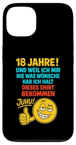 18. Geburtstag Junge Mädchen 18 Jahre 2007 Lustig Geschenk Hülle für iPhone 13 18. Geburtstag Junge Mädchen 18 Jahre 2007 Lustig Geschenk Hülle für iPhone 13 von Geburtstagsgeschenk Damen Herren 2007 Geschenkidee
