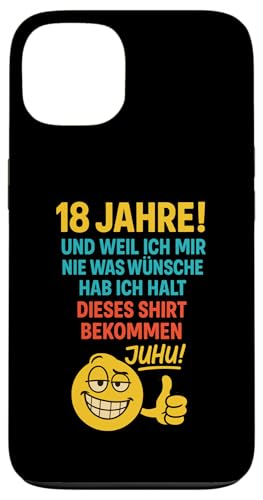 18. Geburtstag Junge Mädchen 18 Jahre 2007 Lustig Geschenk Hülle für iPhone 13 18. Geburtstag Junge Mädchen 18 Jahre 2007 Lustig Geschenk Hülle für iPhone 13 von Geburtstagsgeschenk Damen Herren 2007 Geschenkidee