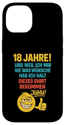 18. Geburtstag Junge Mädchen 18 Jahre 2007 Lustig Geschenk Hülle für iPhone 14 18. Geburtstag Junge Mädchen 18 Jahre 2007 Lustig Geschenk Hülle für iPhone 14 von Geburtstagsgeschenk Damen Herren 2007 Geschenkidee