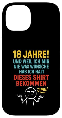 18. Geburtstag Junge Mädchen 18 Jahre 2007 Lustig Geschenk Hülle für iPhone 14 18. Geburtstag Junge Mädchen 18 Jahre 2007 Lustig Geschenk Hülle für iPhone 14 von Geburtstagsgeschenk Damen Herren 2007 Geschenkidee
