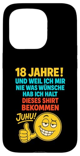 18. Geburtstag Junge Mädchen 18 Jahre 2007 Lustig Geschenk Hülle für iPhone 15 Pro 18. Geburtstag Junge Mädchen 18 Jahre 2007 Lustig Geschenk Hülle für iPhone 15 Pro von Geburtstagsgeschenk Damen Herren 2007 Geschenkidee