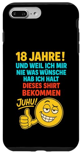 18. Geburtstag Junge Mädchen 18 Jahre 2007 Lustig Geschenk Hülle für iPhone 7 Plus/8 Plus 18. Geburtstag Junge Mädchen 18 Jahre 2007 Lustig Geschenk Hülle für iPhone 7 Plus/8 Plus von Geburtstagsgeschenk Damen Herren 2007 Geschenkidee