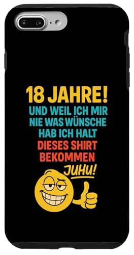 18. Geburtstag Junge Mädchen 18 Jahre 2007 Lustig Geschenk Hülle für iPhone 7 Plus/8 Plus 18. Geburtstag Junge Mädchen 18 Jahre 2007 Lustig Geschenk Hülle für iPhone 7 Plus/8 Plus von Geburtstagsgeschenk Damen Herren 2007 Geschenkidee