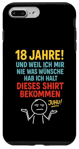 18. Geburtstag Junge Mädchen 18 Jahre 2007 Lustig Geschenk Hülle für iPhone 7 Plus/8 Plus 18. Geburtstag Junge Mädchen 18 Jahre 2007 Lustig Geschenk Hülle für iPhone 7 Plus/8 Plus von Geburtstagsgeschenk Damen Herren 2007 Geschenkidee