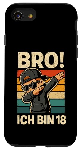 18. Geburtstag Junge Mädchen 18 Jahre 2007 Lustig Geschenk Hülle für iPhone SE (2020) / 7 / 8 von Geburtstagsgeschenk Damen Herren 2007 Geschenkidee