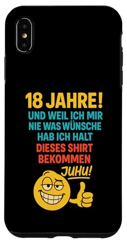 18. Geburtstag Junge Mädchen 18 Jahre 2007 Lustig Geschenk Hülle für iPhone XS Max 18. Geburtstag Junge Mädchen 18 Jahre 2007 Lustig Geschenk Hülle für iPhone XS Max von Geburtstagsgeschenk Damen Herren 2007 Geschenkidee
