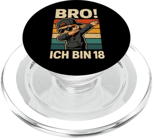 18. Geburtstag Junge Mädchen 18 Jahre 2007 Lustig Geschenk PopSockets PopGrip für MagSafe 18. Geburtstag Junge Mädchen 18 Jahre 2007 Lustig Geschenk PopSockets PopGrip für MagSafe von Geburtstagsgeschenk Damen Herren 2007 Geschenkidee