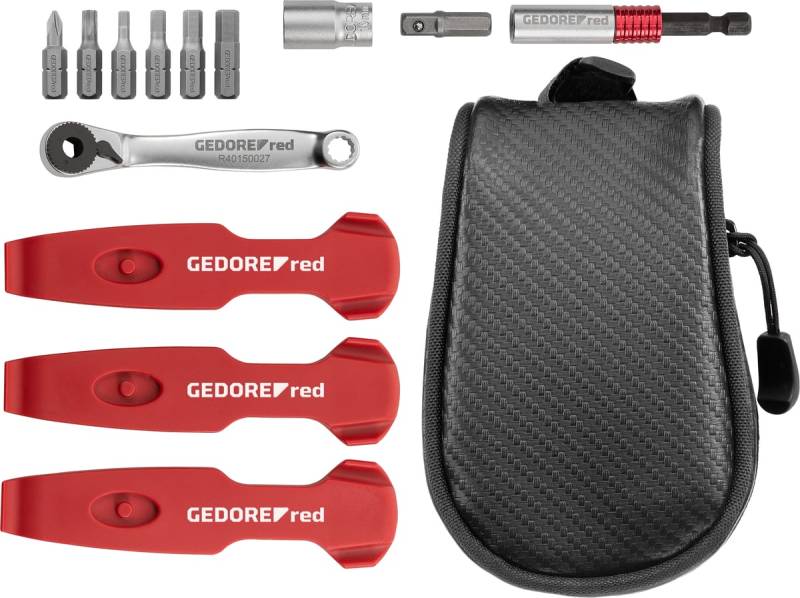 GEDORE RED Bike-Set Unterwegs, R21702013, 13-teilig von Gedore RED