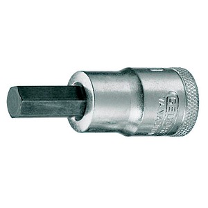 GEDORE 1/2 Zoll 6-Kant Steckschlüsseleinsatz Größe: 6,0 mm Länge: 60,0 mm GEDORE 1/2 Zoll 6-Kant Steckschlüsseleinsatz Größe: 6,0 mm Länge: 60,0 mm von Gedore