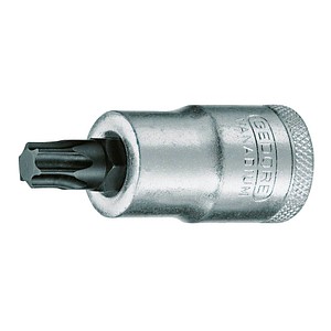 GEDORE 1/2 Zoll Innen-TORX Steckschlüsseleinsatz Größe: T 60 Länge: 55,0 mm GEDORE 1/2 Zoll Innen-TORX Steckschlüsseleinsatz Größe: T 60 Länge: 55,0 mm von Gedore