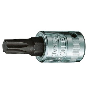 GEDORE 1/4 Zoll Innen-TORX Steckschlüsseleinsatz Größe: T 40 Länge: 37,0 mm GEDORE 1/4 Zoll Innen-TORX Steckschlüsseleinsatz Größe: T 40 Länge: 37,0 mm von Gedore