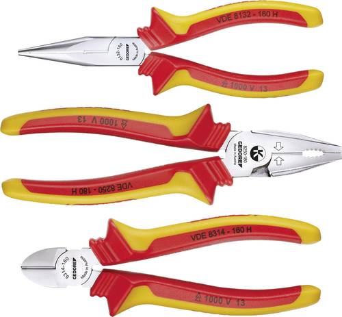 Gedore 1692291 VDE Zangen-Set 3teilig von Gedore