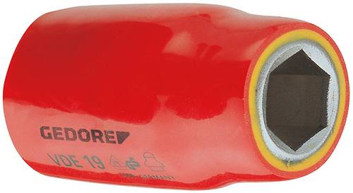 Gedore VDE 19 12 6122860 VDE-Steckschlüsseleinsatz 12mm 1/2  (12.5 mm) von Gedore