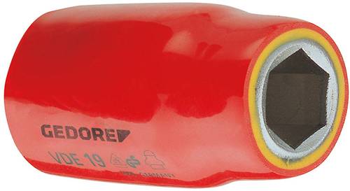 Gedore VDE 19 13 6122940 VDE-Steckschlüsseleinsatz 13mm 1/2  (12.5 mm) von Gedore