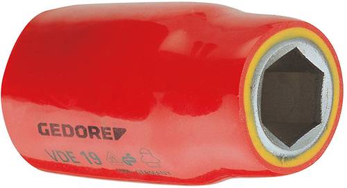 Gedore VDE 19 15 6123160 VDE-Steckschlüsseleinsatz 15mm 1/2  (12.5 mm) von Gedore