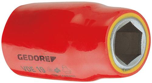 Gedore VDE 19 16 1439294 VDE-Steckschlüsseleinsatz 16mm 1/2  (12.5 mm) von Gedore