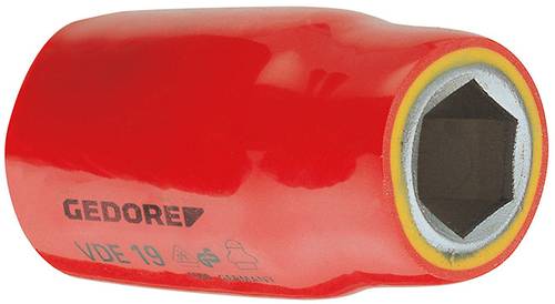 Gedore VDE 19 22 6123400 VDE-Steckschlüsseleinsatz 22mm 1/2  (12.5 mm) von Gedore