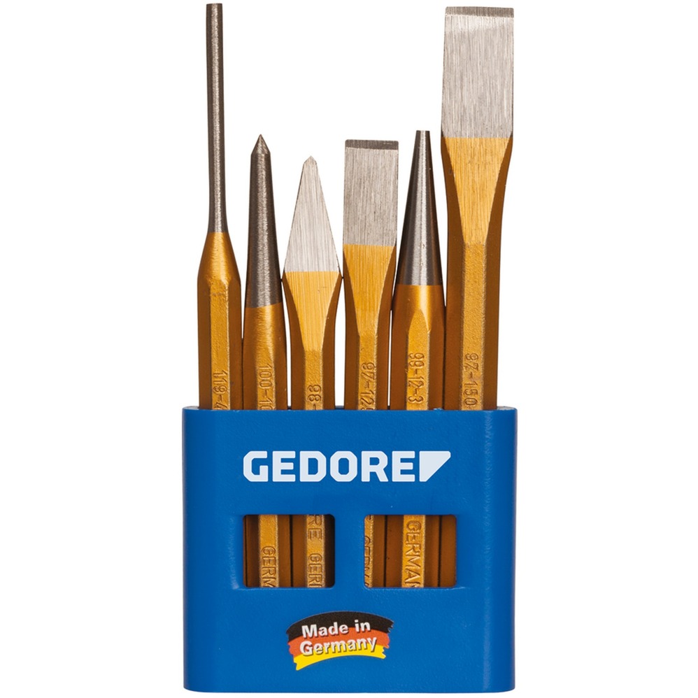 Schlagwerkzeug-Satz 106, 6-teilig, Meißel-Satz Schlagwerkzeug-Satz 106, 6-teilig, Meißel-Satz von Gedore
