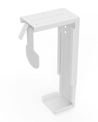Gedotec PC Halterung unter Schreibtisch | 1 Set Computerhalterung Silber für Untertisch oder Seite | auch als PC Halterung Wand oder Untertisch Halterung | PC Halterung für Schreibtisch Server Rack Gedotec PC Halterung unter Schreibtisch | 1 Set Computerhalterung Silber für Untertisch oder Seite | auch als PC Halterung Wand oder Untertisch Halterung | PC Halterung für Schreibtisch Server Rack von Gedotec