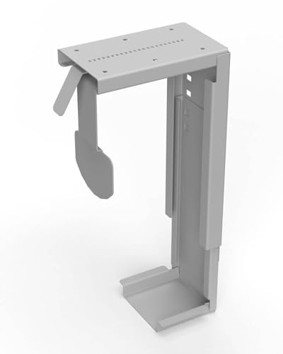 Gedotec PC Halterung unter Schreibtisch | 1 Set Computerhalterung weiß für Untertisch oder Seite | auch als PC Halterung Wand oder Untertisch Halterung | PC Halterung für Schreibtisch Server Rack Gedotec PC Halterung unter Schreibtisch | 1 Set Computerhalterung weiß für Untertisch oder Seite | auch als PC Halterung Wand oder Untertisch Halterung | PC Halterung für Schreibtisch Server Rack von Gedotec
