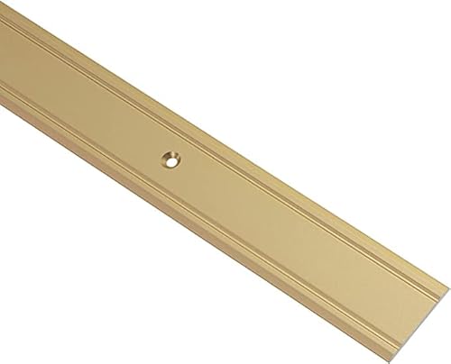 Gedotec Übergangsprofil Aluminium Übergangsschiene gelocht Bodenprofil zum Schrauben - SUPER-FLACH | Breite 30 mm | Alu Messing eloxiert | 100 cm | 1 Stück - Ausgleichsprofil für Vinyl - Laminat UVM. Gedotec Übergangsprofil Aluminium Übergangsschiene gelocht Bodenprofil zum Schrauben - SUPER-FLACH | Breite 30 mm | Alu Messing eloxiert | 100 cm | 1 Stück - Ausgleichsprofil für Vinyl - Laminat UVM. von Gedotec