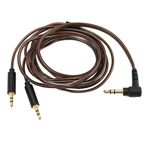 Gedourain Hörkabel, Kupfer ohne Sauerstoff 3,5 Mm Doppelte 2,5 Mm Ersatzkabel Kopfhörer, um den 47,2 -Zoll -Stethoskopeffekt für HE1000 für HE 400i 350 zu Verhindern Gedourain Hörkabel, Kupfer ohne Sauerstoff 3,5 Mm Doppelte 2,5 Mm Ersatzkabel Kopfhörer, um den 47,2 -Zoll -Stethoskopeffekt für HE1000 für HE 400i 350 zu Verhindern von Gedourain