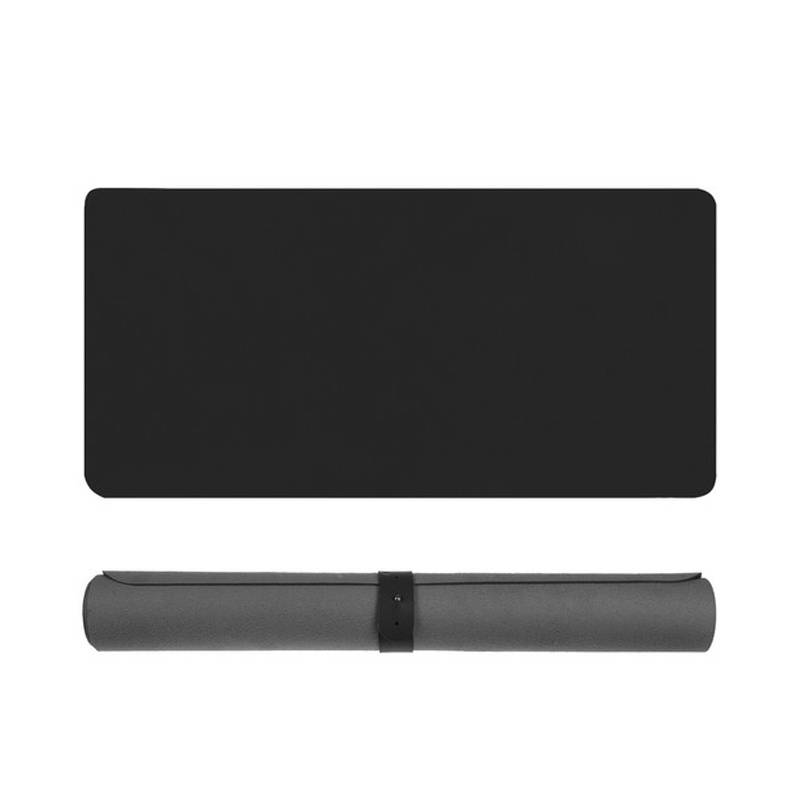 Design XL Maus und Tastatur Schreibtischunterlage - Mauspad - Schwarz von Geeek