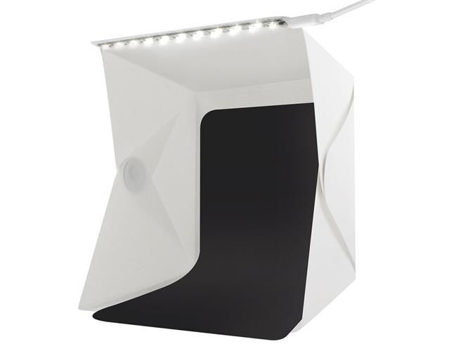Faltbares Fotostudio-Foto-Zelt mit LED-Beleuchtung Faltbar von Geeek