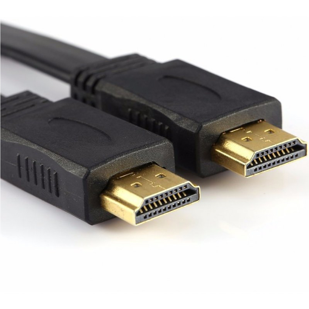 Flaches HDMI-Kabel 3 Meter Hochgeschwindigkeit - max. 2160P - max. 10,2 Gbit / s Flaches HDMI-Kabel 3 Meter Hochgeschwindigkeit - max. 2160P - max. 10,2 Gbit / s von Geeek