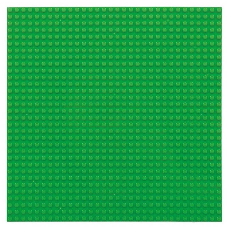 Große Grundplatte Bauplatte für Lego Bausteine Grün 32 x 32 von Geeek