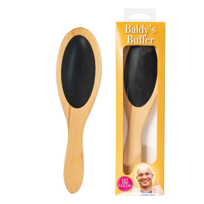 Haarbürste für kahle Männer - Hauptpolierbürste - Baldy's Buffer von Geeek