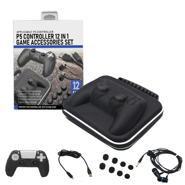 PS5 DualSense Controller - 12-in-1-Erweiterungsset - PlayStation 5-Zubehör PS5 DualSense Controller - 12-in-1-Erweiterungsset - PlayStation 5-Zubehör von Geeek