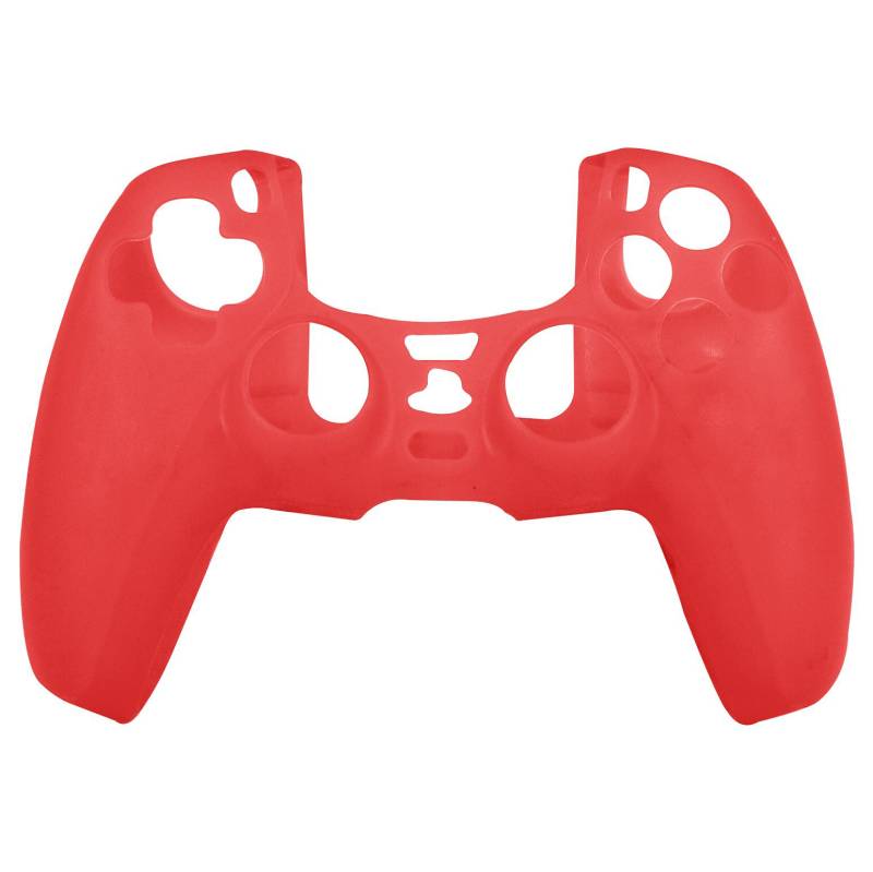 Silikonhülle für PS5 DualSense Controller - Rot von Geeek