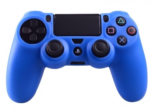 Silikonschutzhülle für PS4 Kontroller Cover Skin – Blau Silikonschutzhülle für PS4 Kontroller Cover Skin – Blau von Geeek