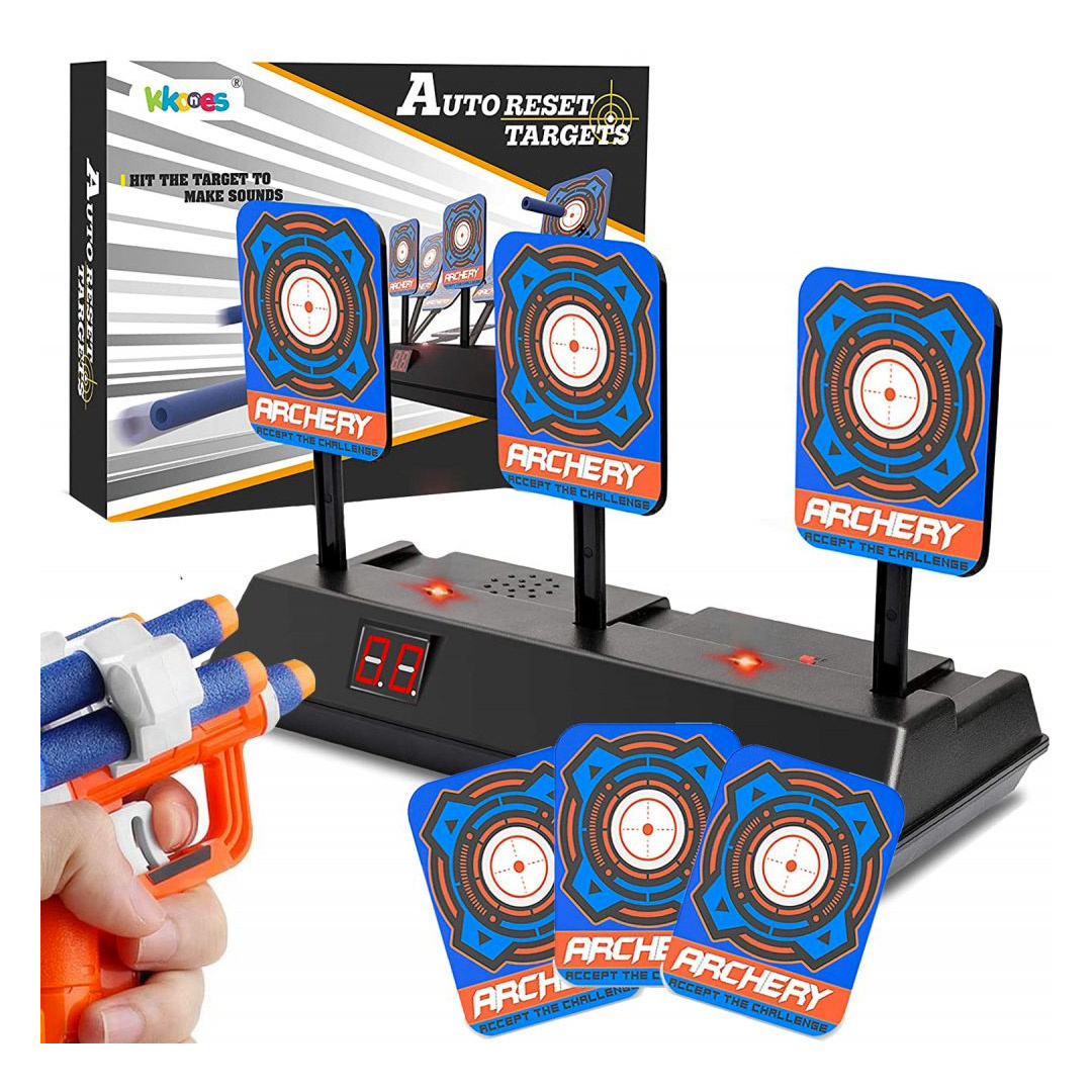 Target Target - Schießspiel - Spielzeug - Geeignet für NERF Gun - Mit LCD-Score-Zähler Target Target - Schießspiel - Spielzeug - Geeignet für NERF Gun - Mit LCD-Score-Zähler von Geeek