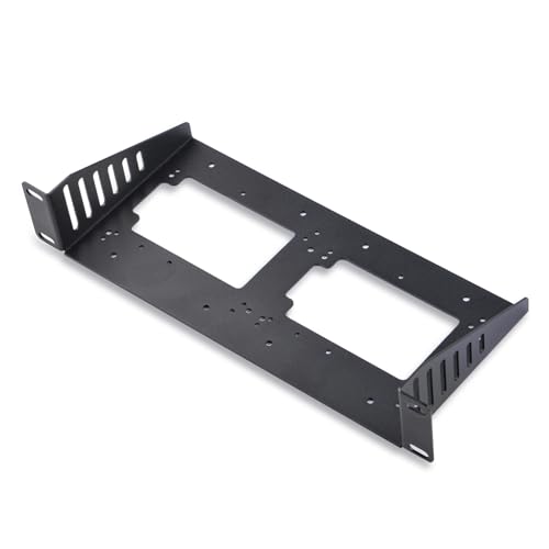 GeeekPi DeskPi RackMate Accessories SBC Shelf 1U Rack, Supports Raspberry Pi/Jetson Nano/RockPi 5B/Dev Board and 2.5 Inch HDD/SSD, for DeskPi RackMate T1/T0/T2 Rackmount and 10 inch Server Rack von GeeekPi