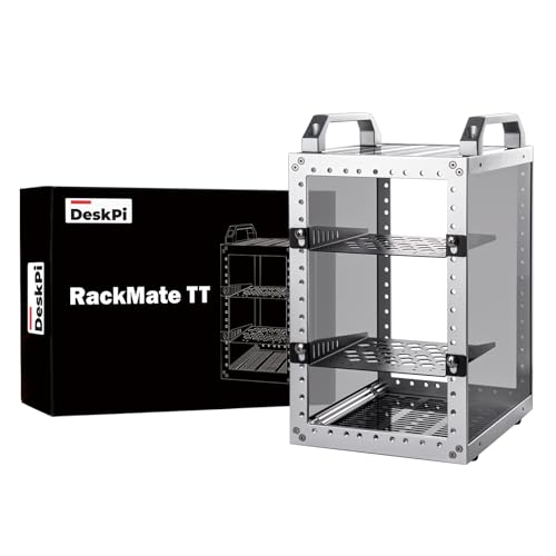 GeeekPi DeskPi RackMate TT Mini-Serverschrank für Mini-PC, Netzwerk, Server, Audio- und Videogeräte GeeekPi DeskPi RackMate TT Mini-Serverschrank für Mini-PC, Netzwerk, Server, Audio- und Videogeräte von GeeekPi