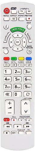 Geeignet für Panasonic Ersatz Fernbedienung für Panasonic N2QAYB000572 Fernseher TV Remote Control / D1170 / Neu, RM-D1170 Geeignet für Panasonic Ersatz Fernbedienung für Panasonic N2QAYB000572 Fernseher TV Remote Control / D1170 / Neu, RM-D1170 von Geeignet für Panasonic