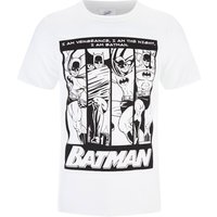 DC Comics Batman Herren I am Batman T-Shirt - Schwarz - S von Geek Clothing